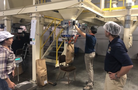 The Mill at Janie's Farm During a Legislator Tour