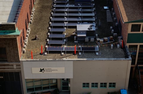 IEC's Finished Solar Installation