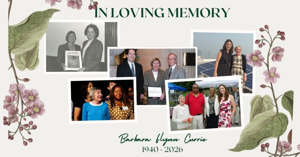 In loving memory of Barbara Flynn Currie