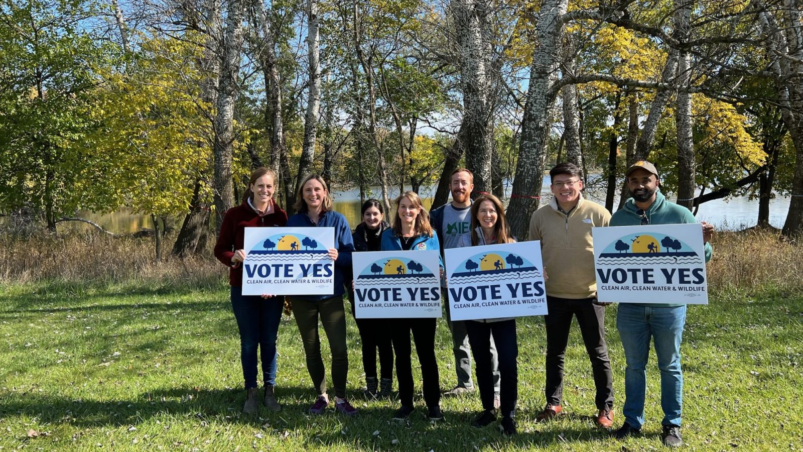 Vote Yes at Skokie Lagoons