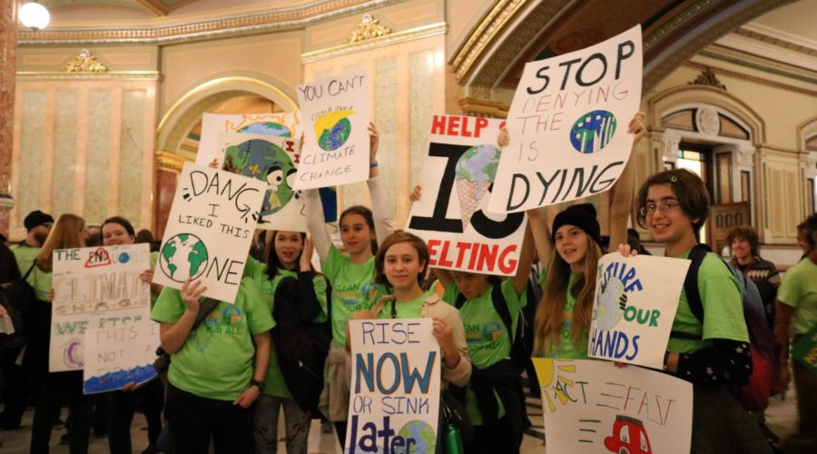 Youth at our last in person Lobby Day in early 2020