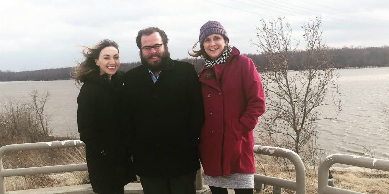 Colleen, Eliot and Jen at NGRREC